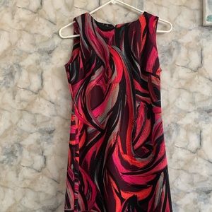 TAYLOR-  Red and black Women dress Size 2